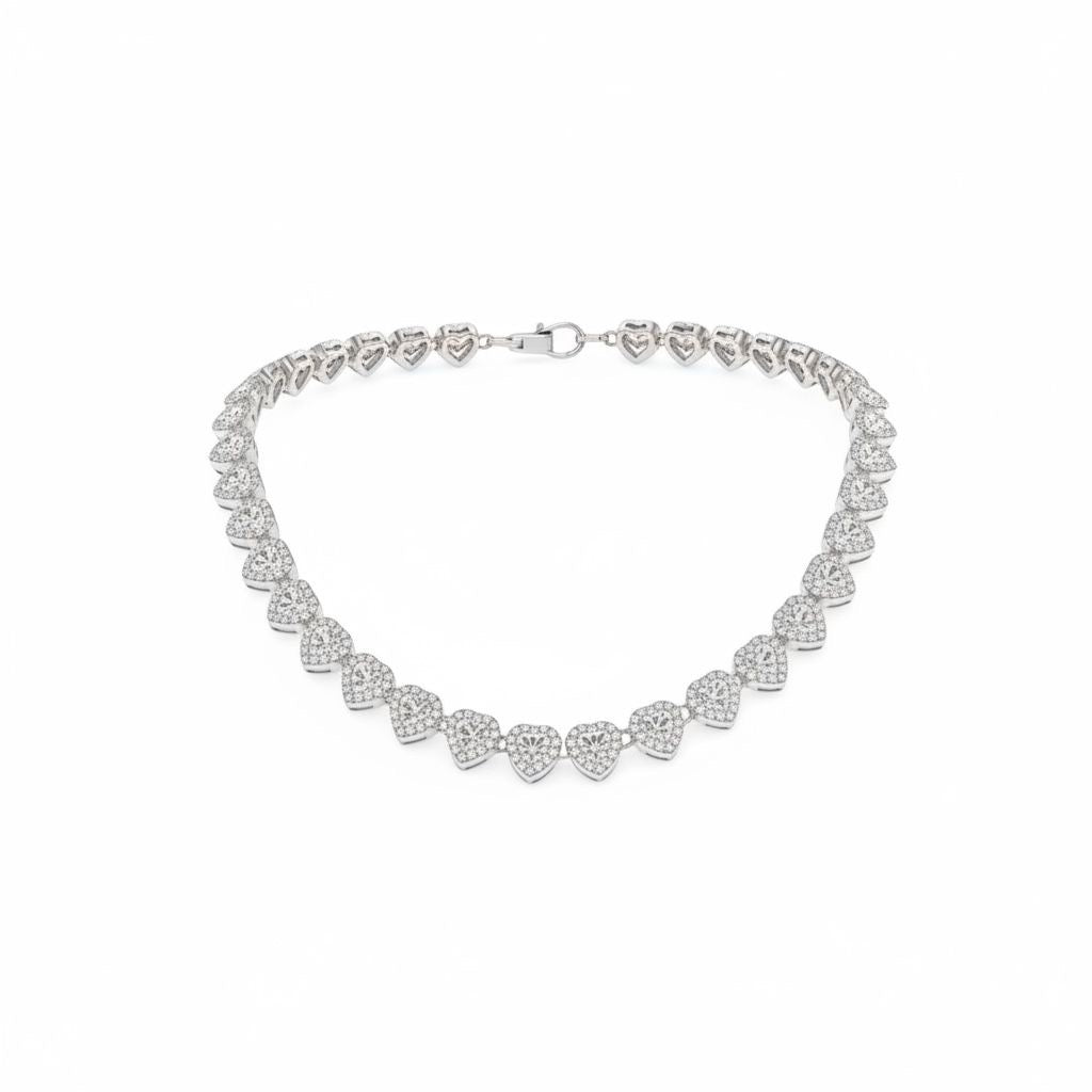Heart Shaped Cuban Chain