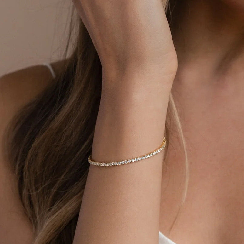 Tennis Bracelet In Bulk Gold