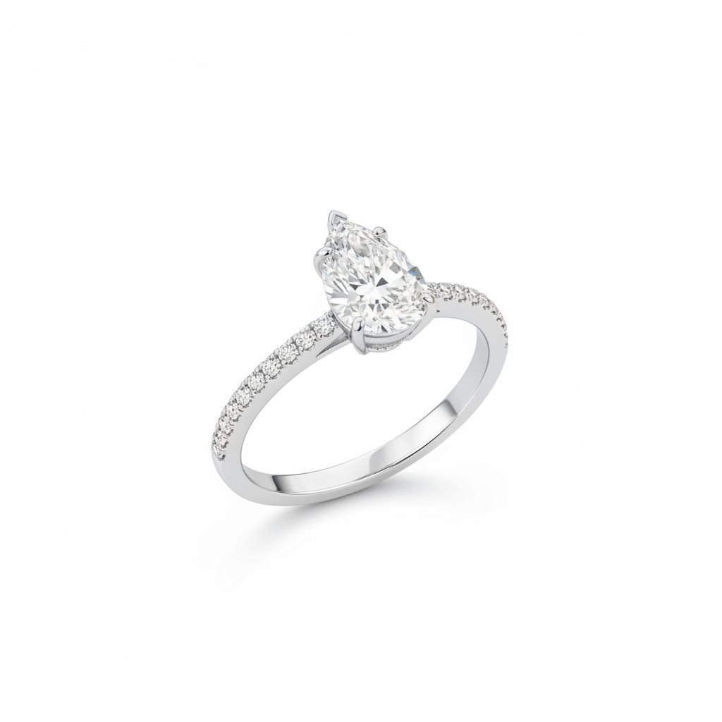 Luxury Teardrop Ring