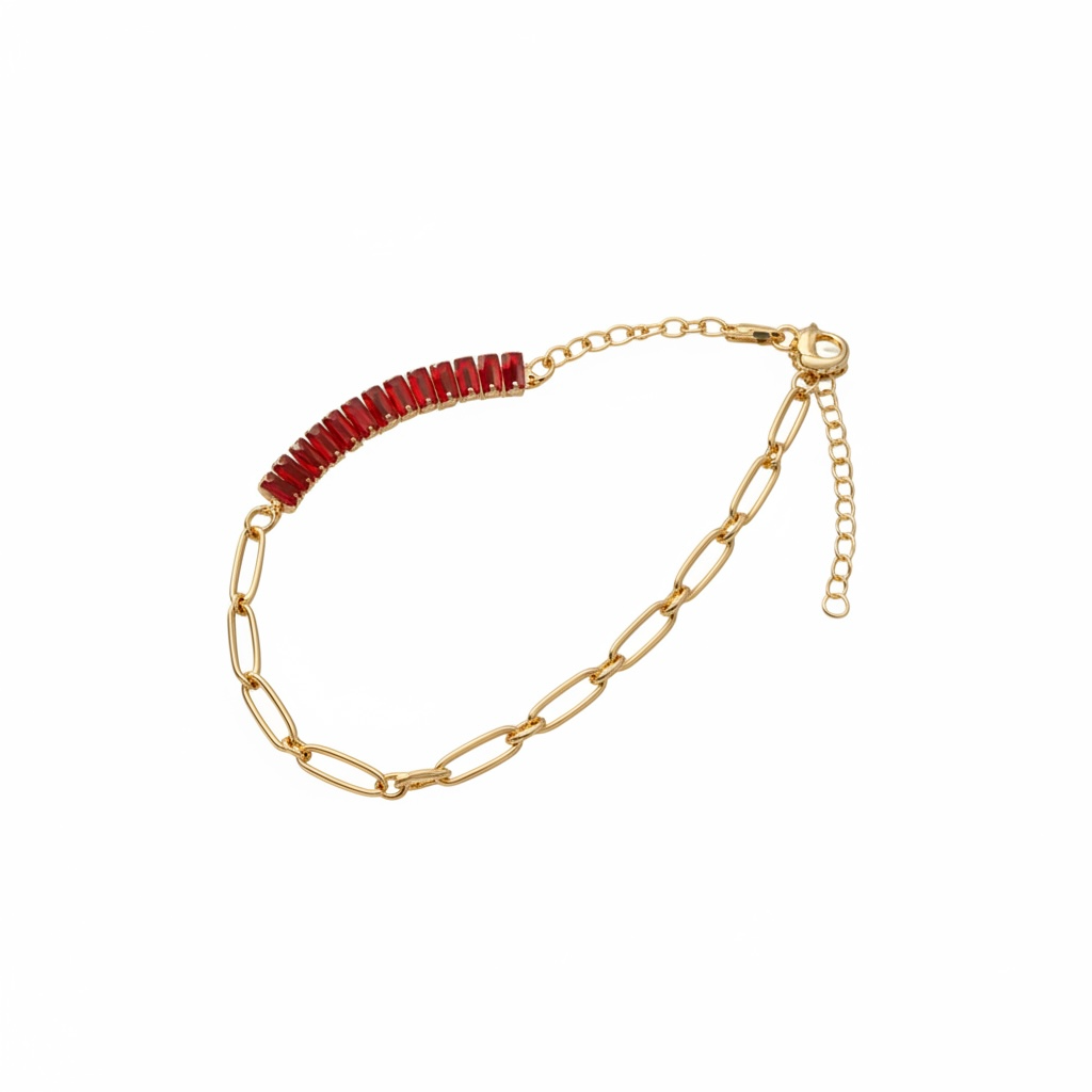 Shape Stainless Steel Inlay Zircon