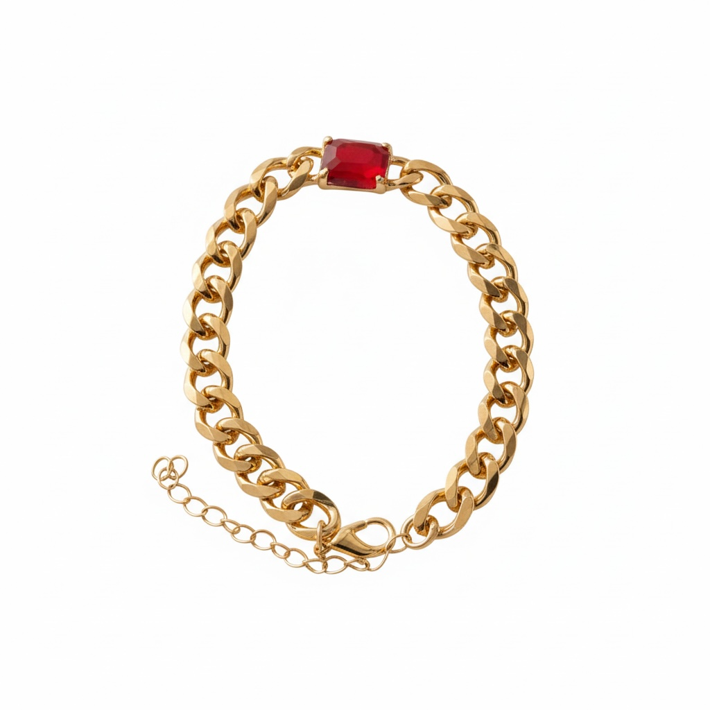 Shape Stainless Steel Inlay Zircon