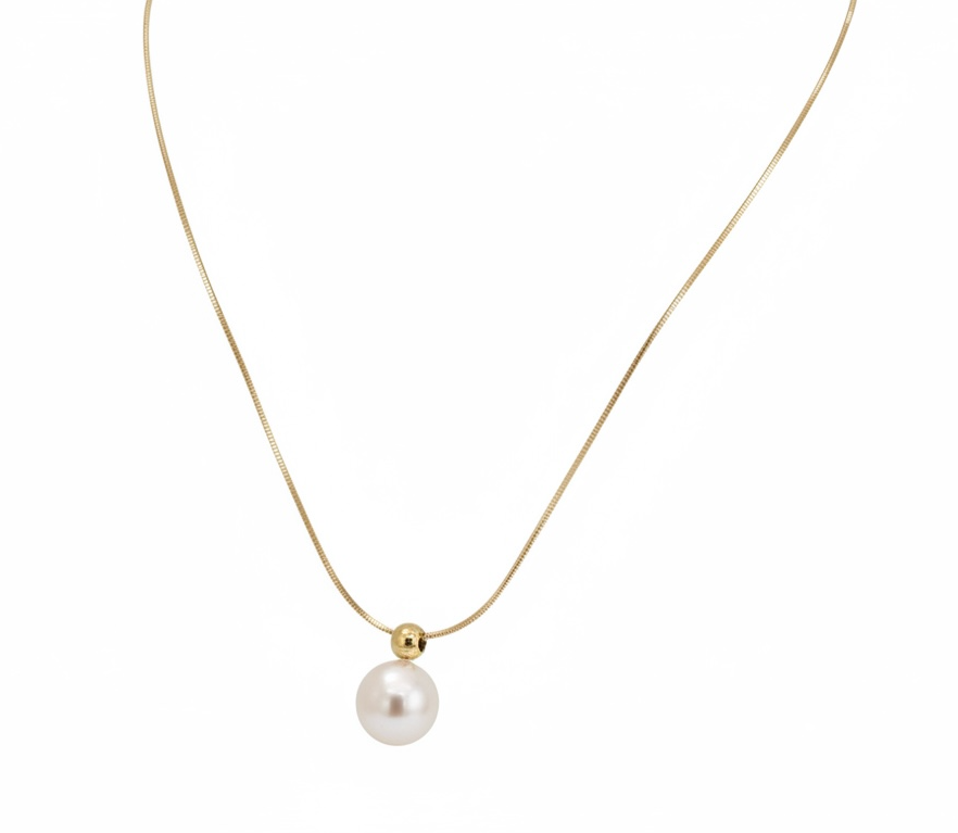 Elegant Simple Style Round Titanium Steel