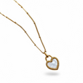 Real Gold Plated 18K Gold Round 304 Stainless Steel Retro Waterproof