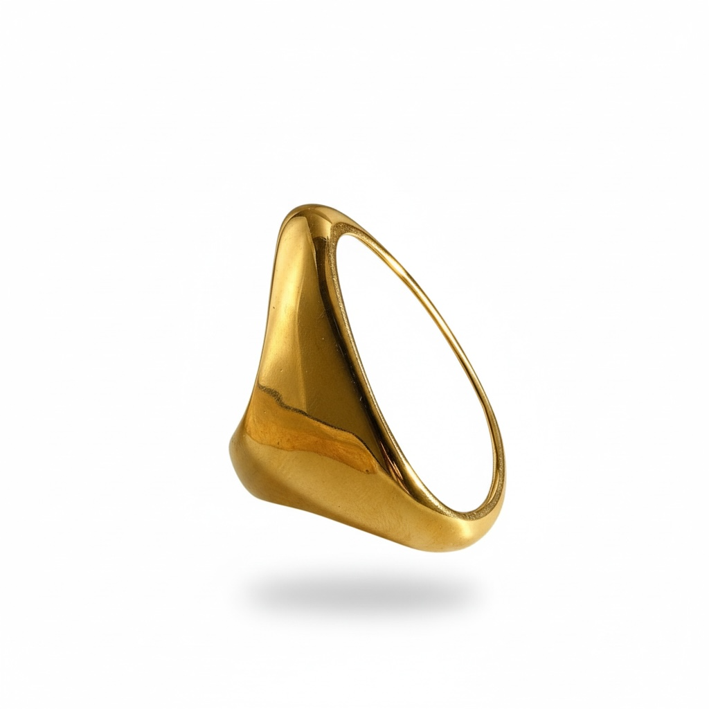 304 Stainless Steel With 18K Real Gold Plated Coating Thickness