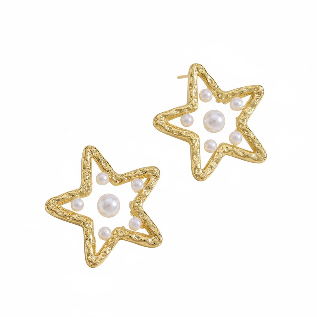 18K Gold Plated Star